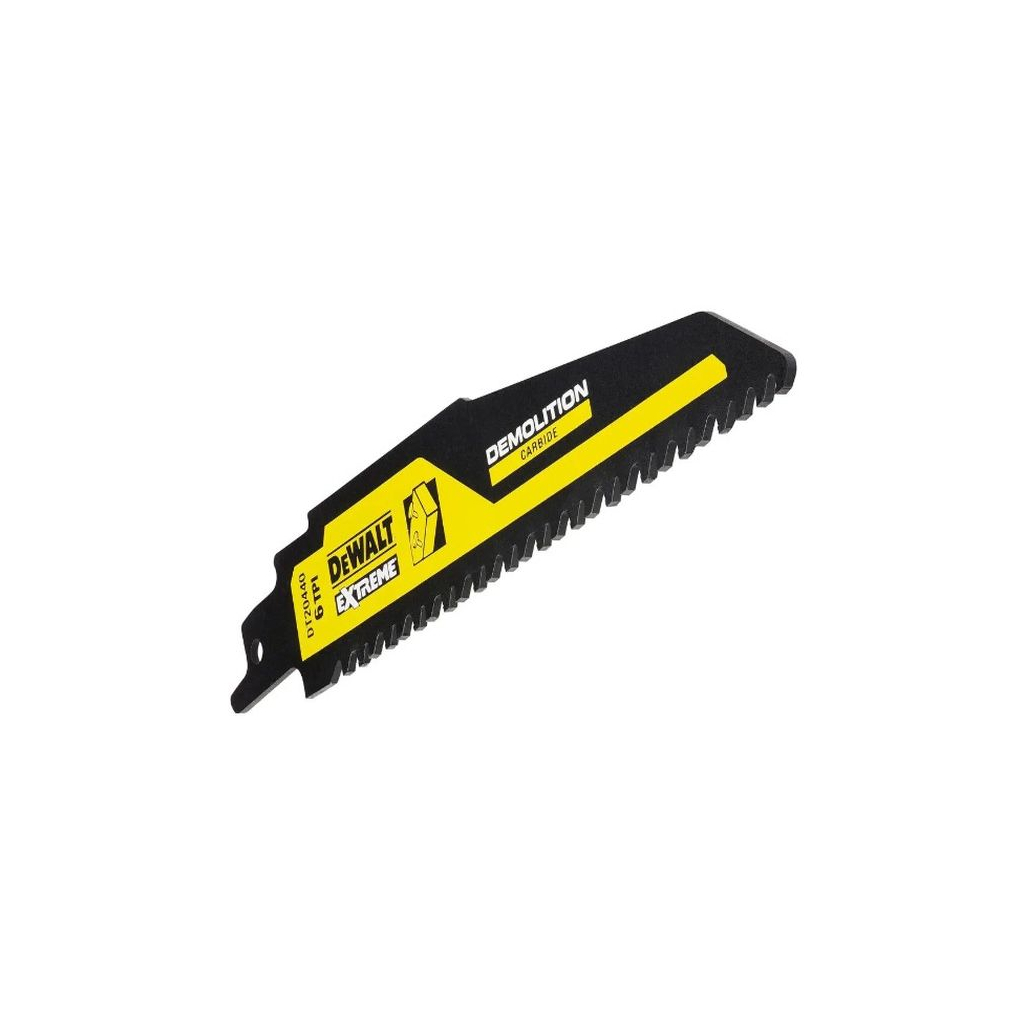 Полотно DeWALT для шабельних пилок, EXTREME CARBIDE, 152 мм., 6 TPI (DT20440) - зображення 3