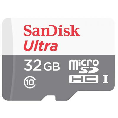 Карта пам'яті SanDisk 32GB microSDHC class10 UHS-I (SDSQUNB-032G-GN3MN) - зображення 1