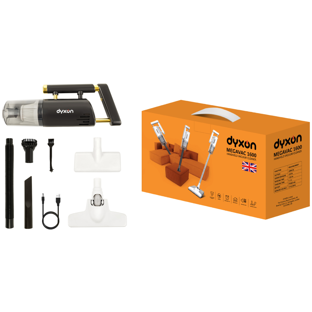 Пилосос DYXON MEGAVAC 1600 Black - зображення 10