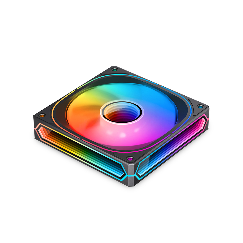 Кулер до корпусу JONSBO FR-505B ARGB Black - зображення 4