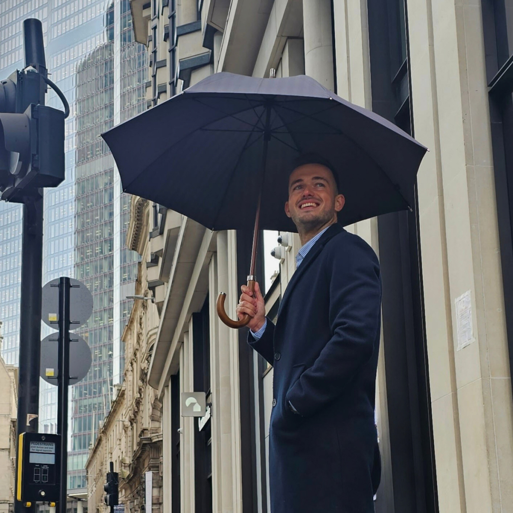 Парасоля Fulton Diamond G851 The Radiant - Tonal Herringbone (G851-035153) - зображення 2