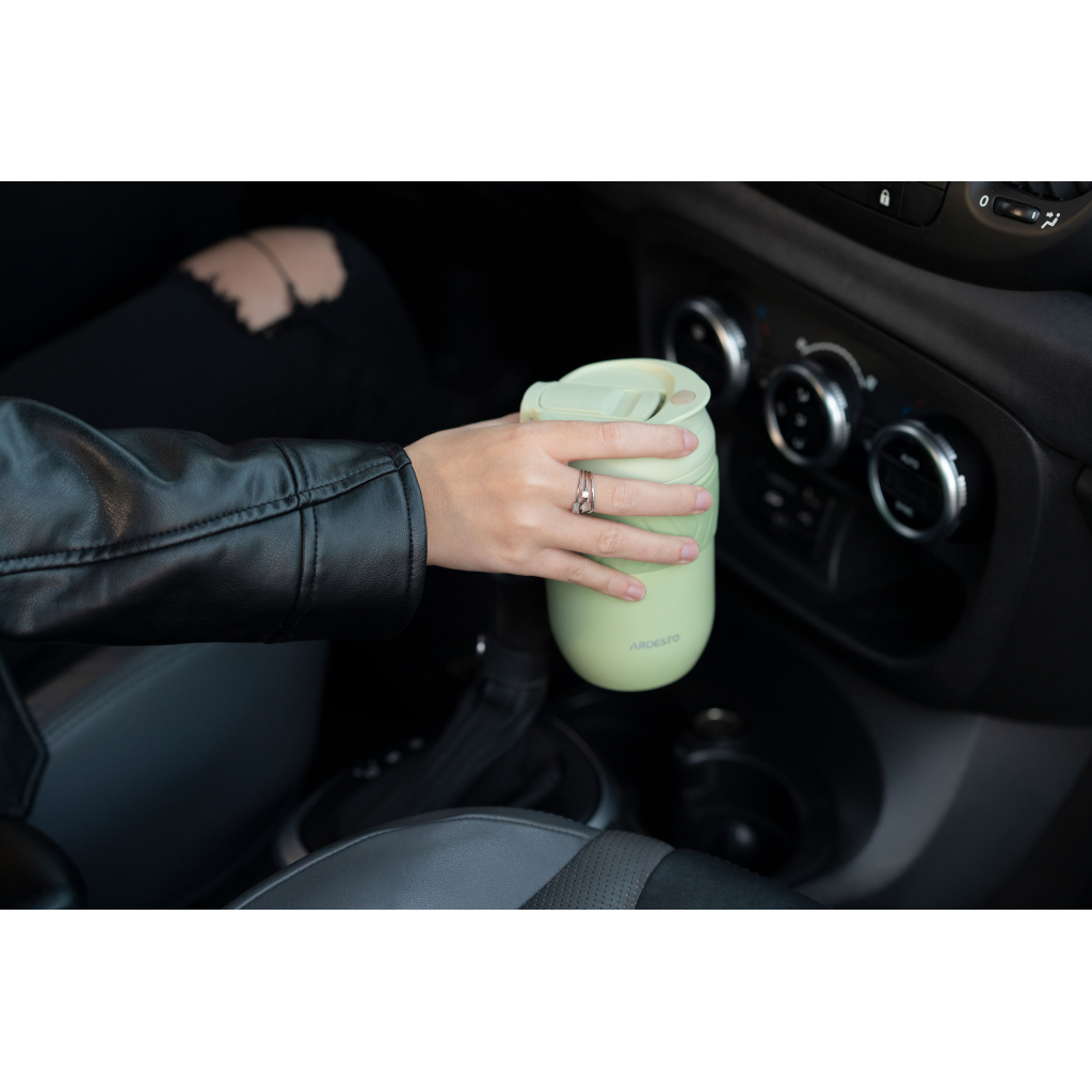 Термокружка Ardesto Cosy 400 мл Зелена (AR2640GC) - зображення 5