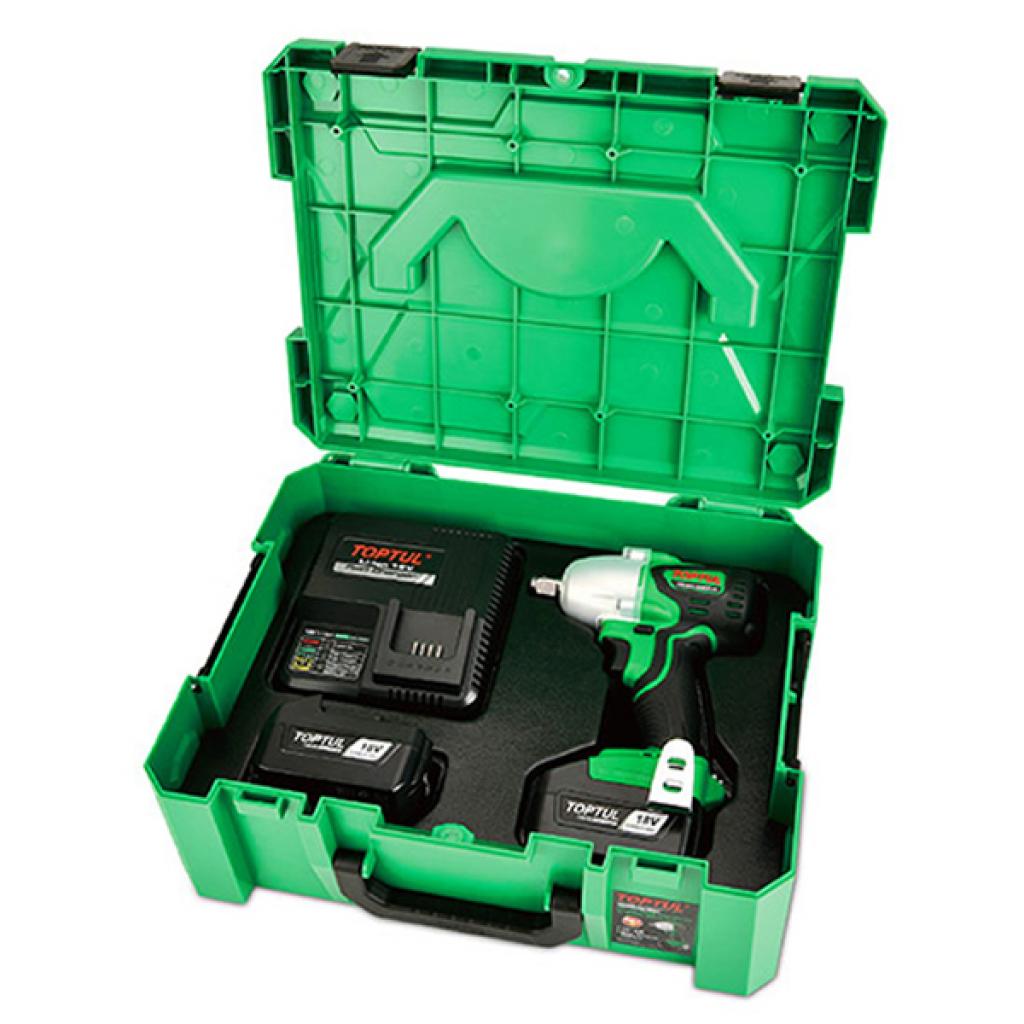 Гайковерт Toptul акумуляторний ударний 1/2" (KPA-1639E) - зображення 2