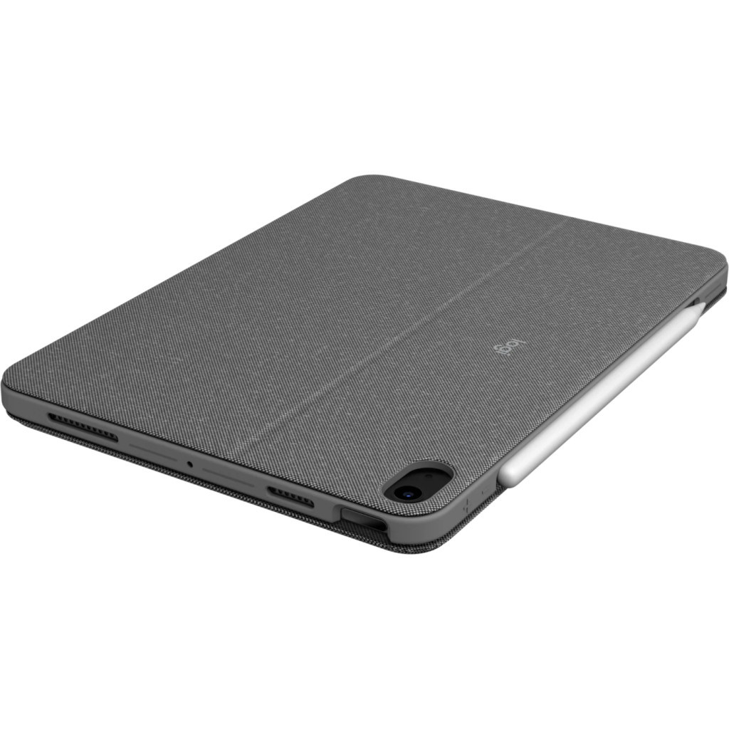 Чохол до планшета Logitech Combo Touch for iPad Air (4th, 5th generation) - GREY - US (L920-010272) - зображення 5