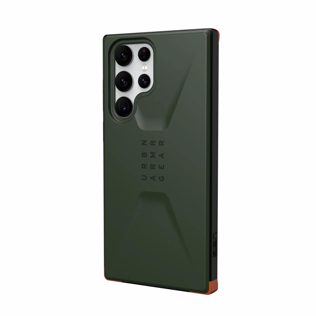 Чохол до мобільного телефона UAG Samsung Galaxy S22 Ultra Civilian, Olive (21344D117272) - зображення 6