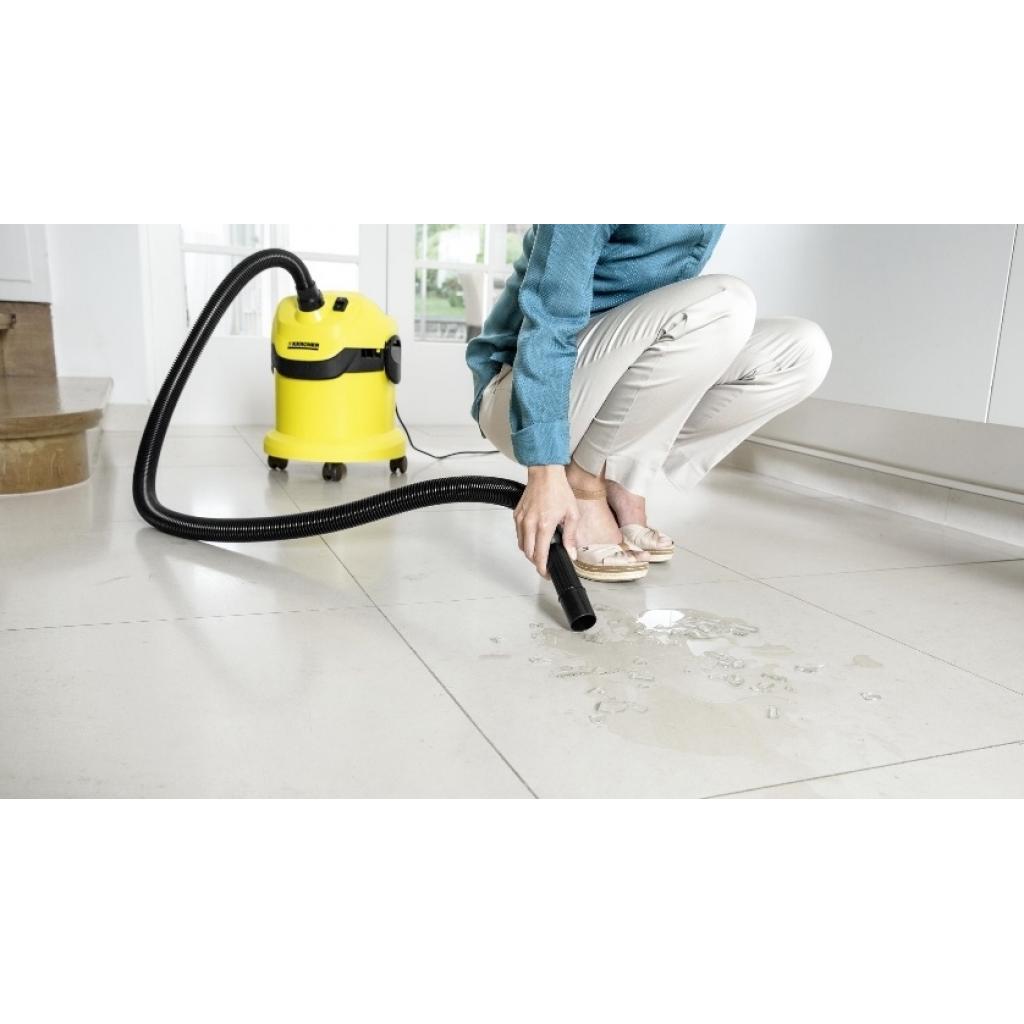 Пилосос будівельний Karcher WD 2 Home Vac для сухого та вологого прибирання (1.629-773.0) - зображення 7