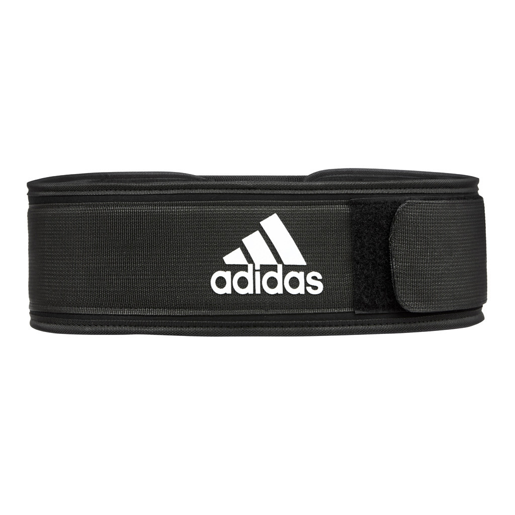 Атлетичний пояс Adidas Essential Weightlifting Belt ADGB-12256 XL 94 - 120 см Чорний (885652016339) - зображення 6