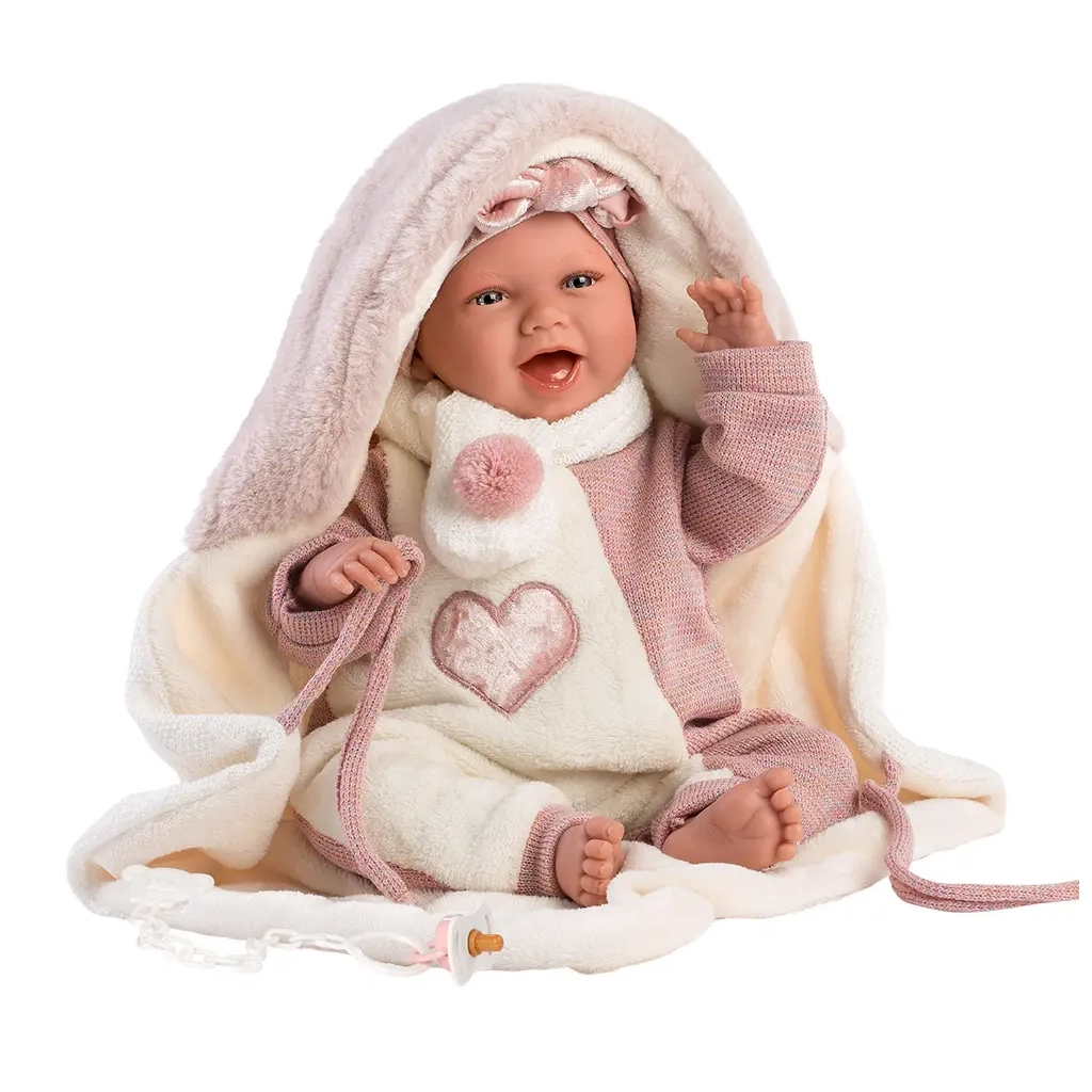 Лялька Llorens Mimi Sonrisas Toquilla, 42 см (74008) - зображення 3