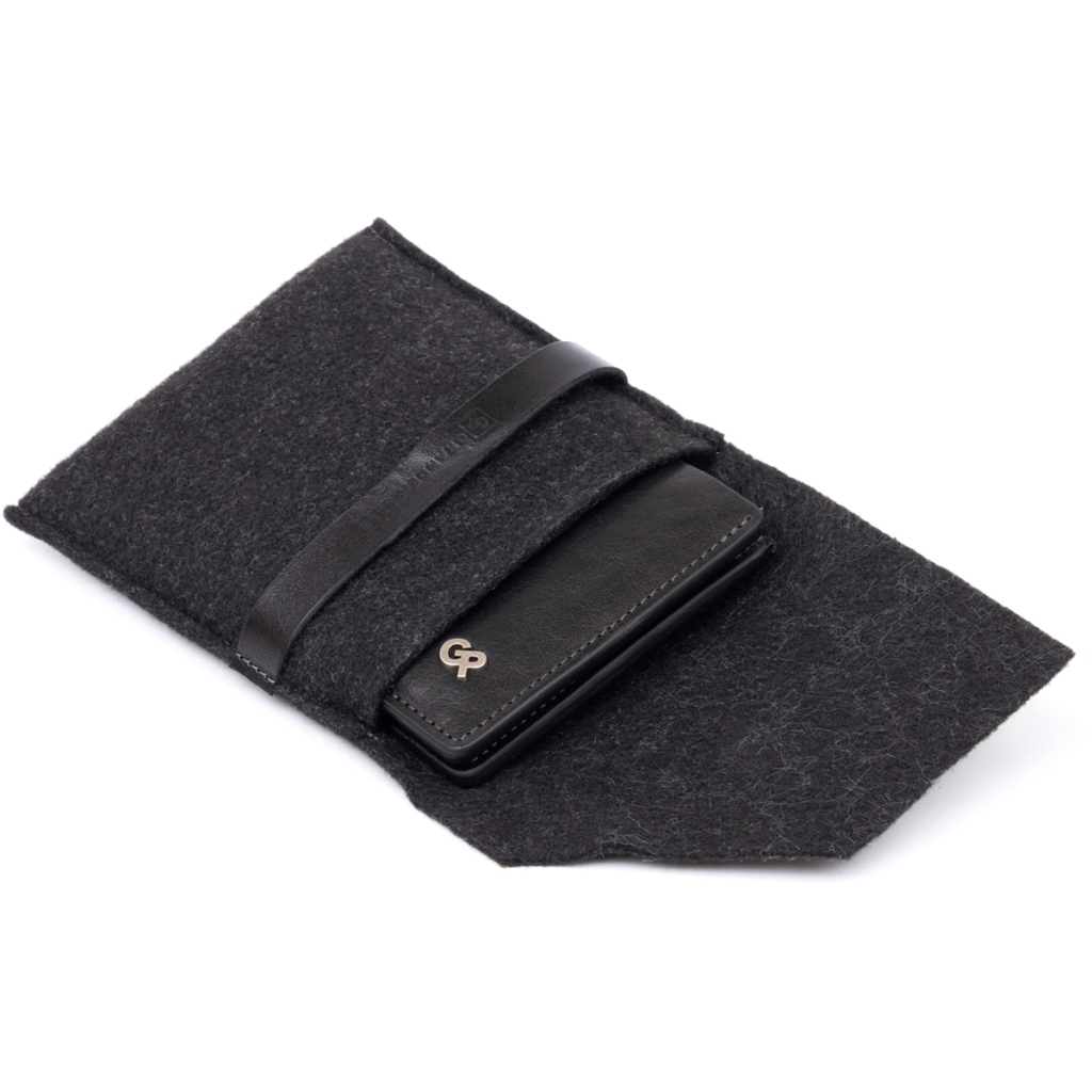 Портмоне Grande Pelle У гладкій шкірі Чорне (11327) - зображення 7