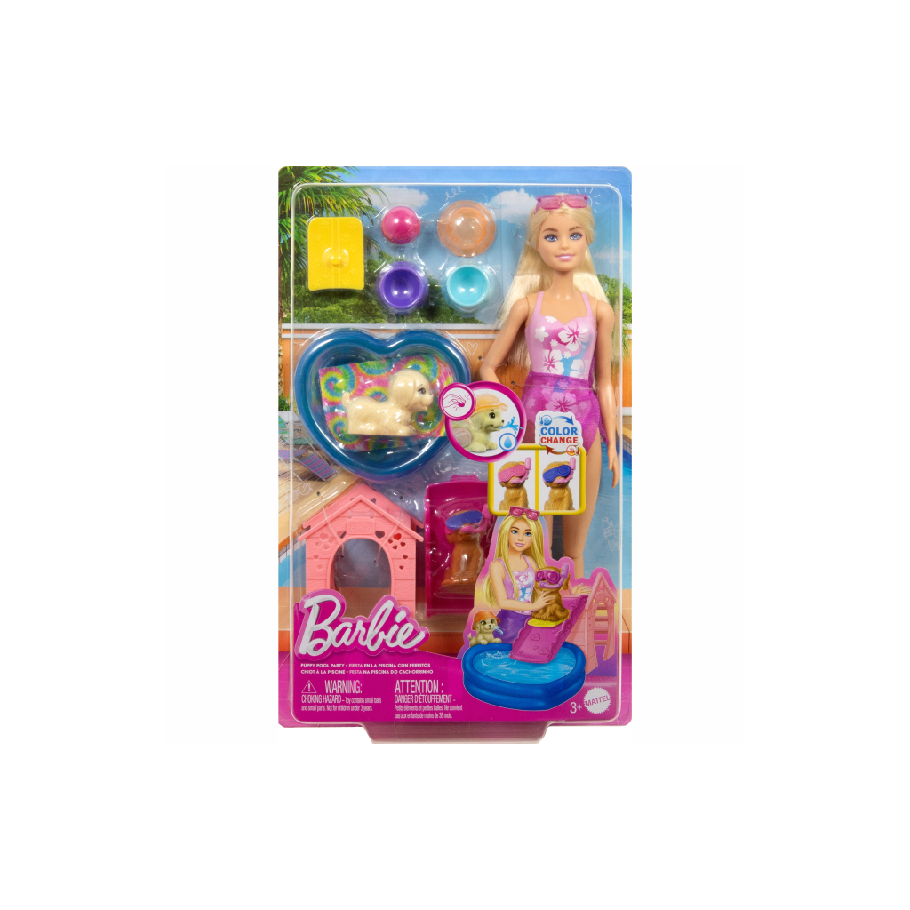 Лялька Barbie Басейн для цуценят (JBF35) - зображення 4