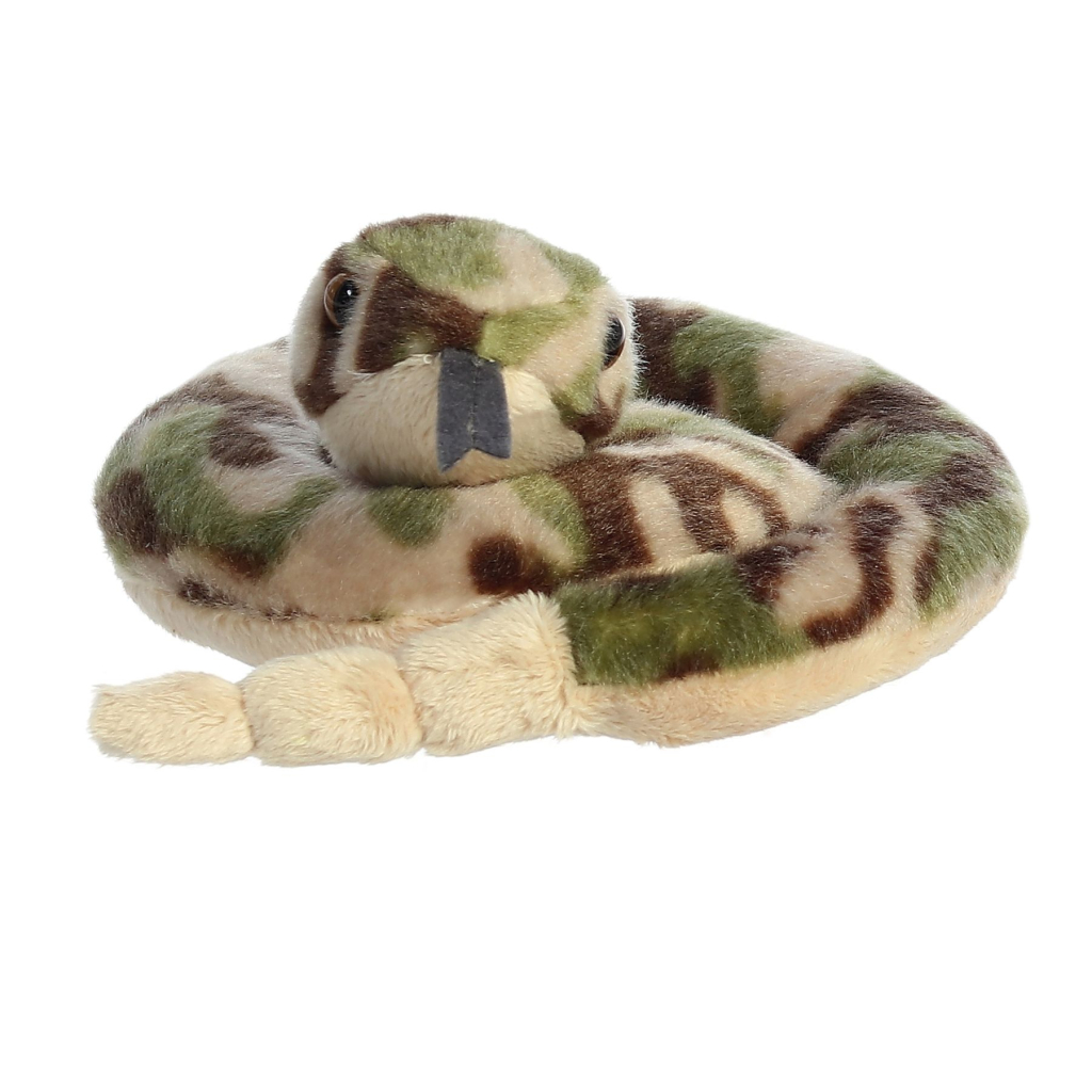 М'яка іграшка Aurora Змія гримуча зелена (190558C) - зображення 2