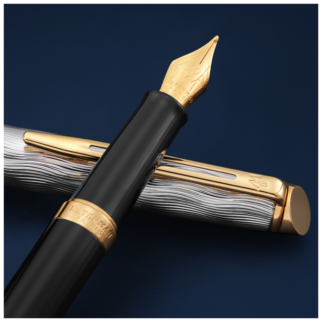 Ручка пір'яна Waterman HEMISPHERE Reflections Of Paris GT FP M (12 095.M) - изображение 5