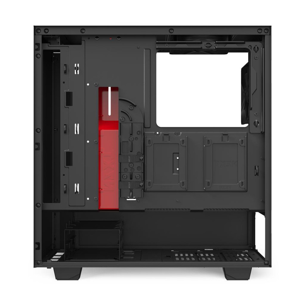 Корпус NZXT H510 Black/Red (CA-H510B-BR) - зображення 2