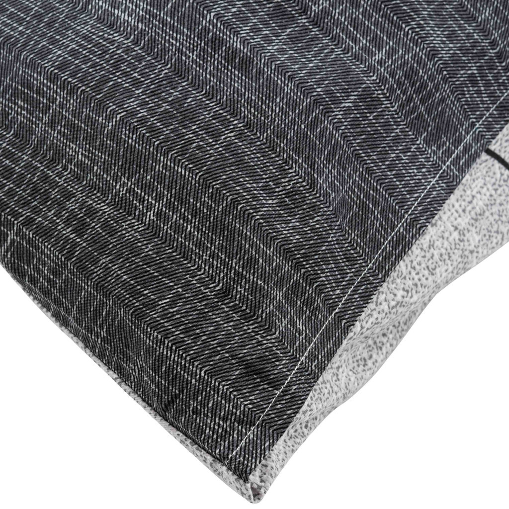 Постільна білизна Ardesto Gloria сатин листя сірий євро 200х220 (ART2022LR) - зображення 6