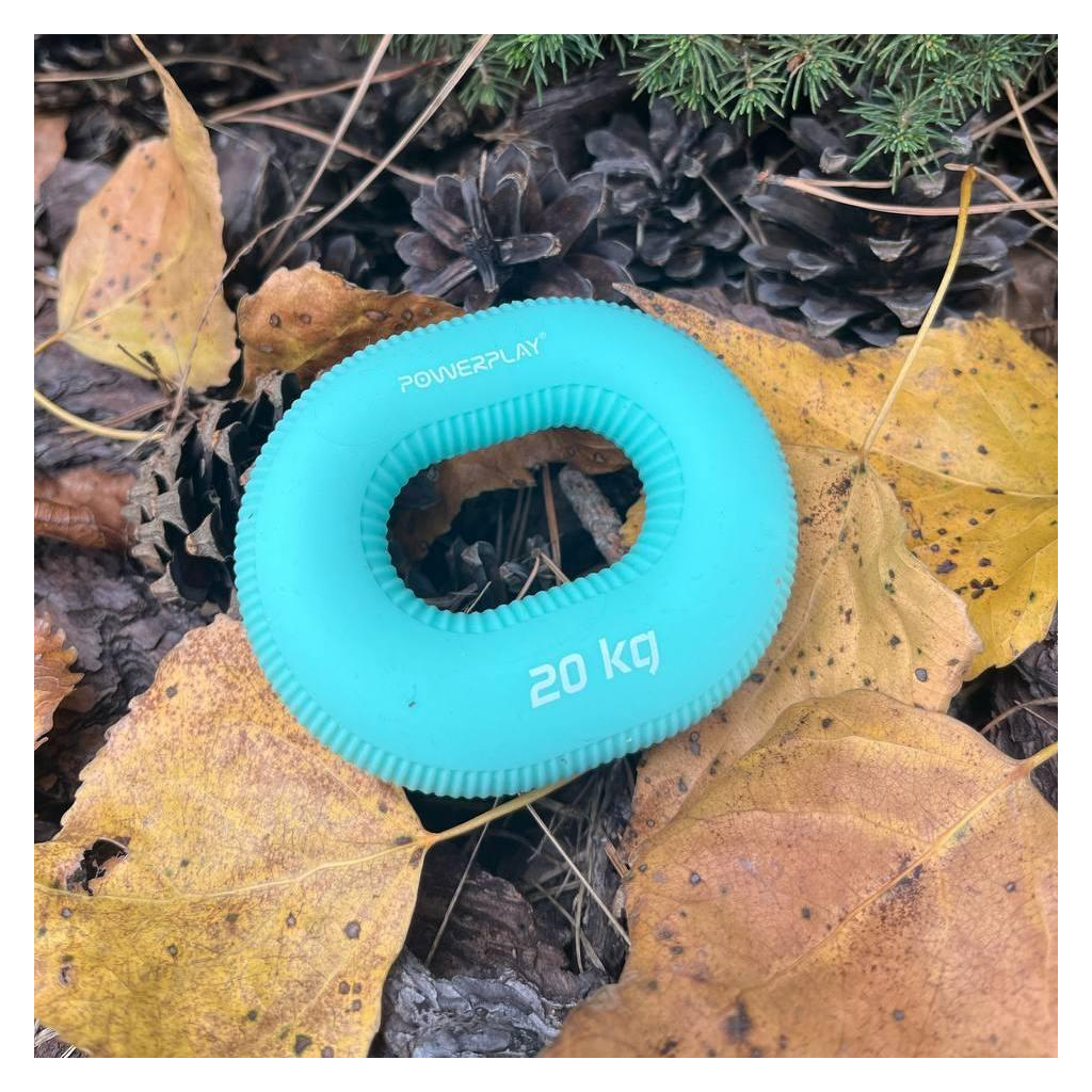 Еспандер PowerPlay PP-4336 Hand Grip Medium 20 кг Зелений (PP_4336_Green_20kg) - зображення 5