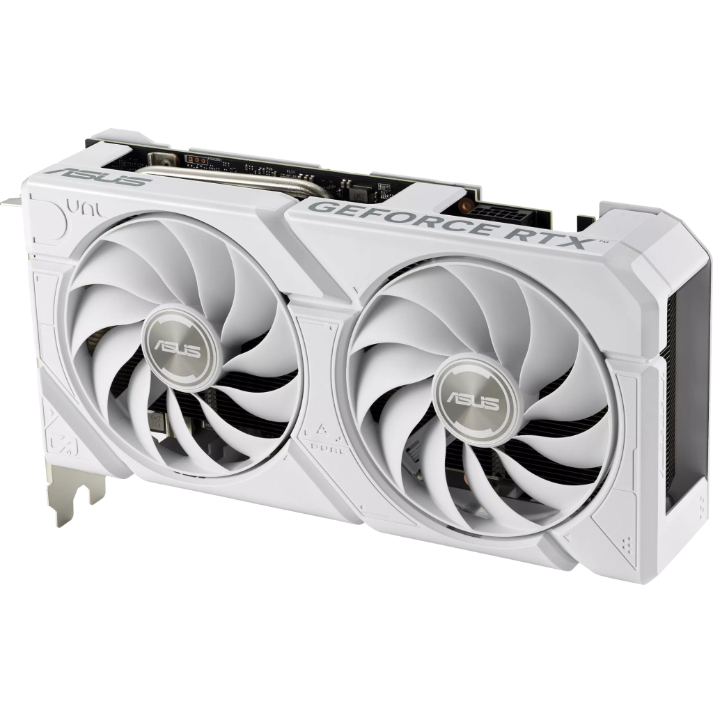 Відеокарта ASUS GeForce RTX4070 SUPER 12Gb DUAL OC WHITE EVO (DUAL-RTX4070S-O12G-EVO-WHITE) - зображення 7