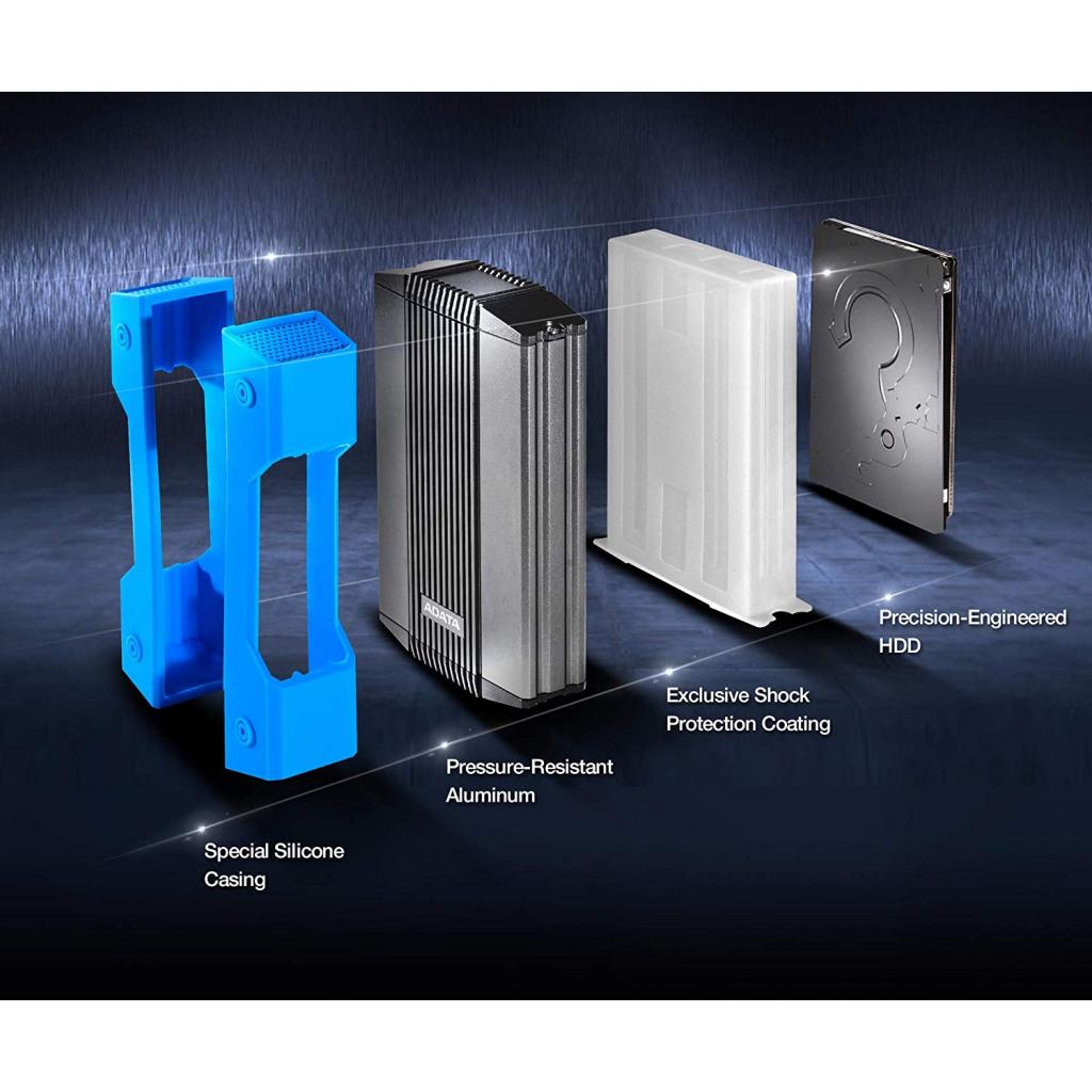 Зовнішній жорсткий диск 2.5" 4TB ADATA (AHD830-4TU31-CBL) - зображення 7