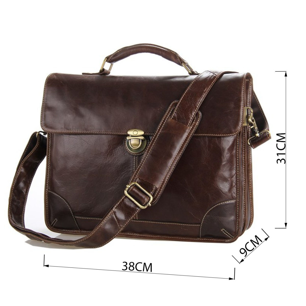 Сумка Vintage Коричнева (14085) - зображення 3