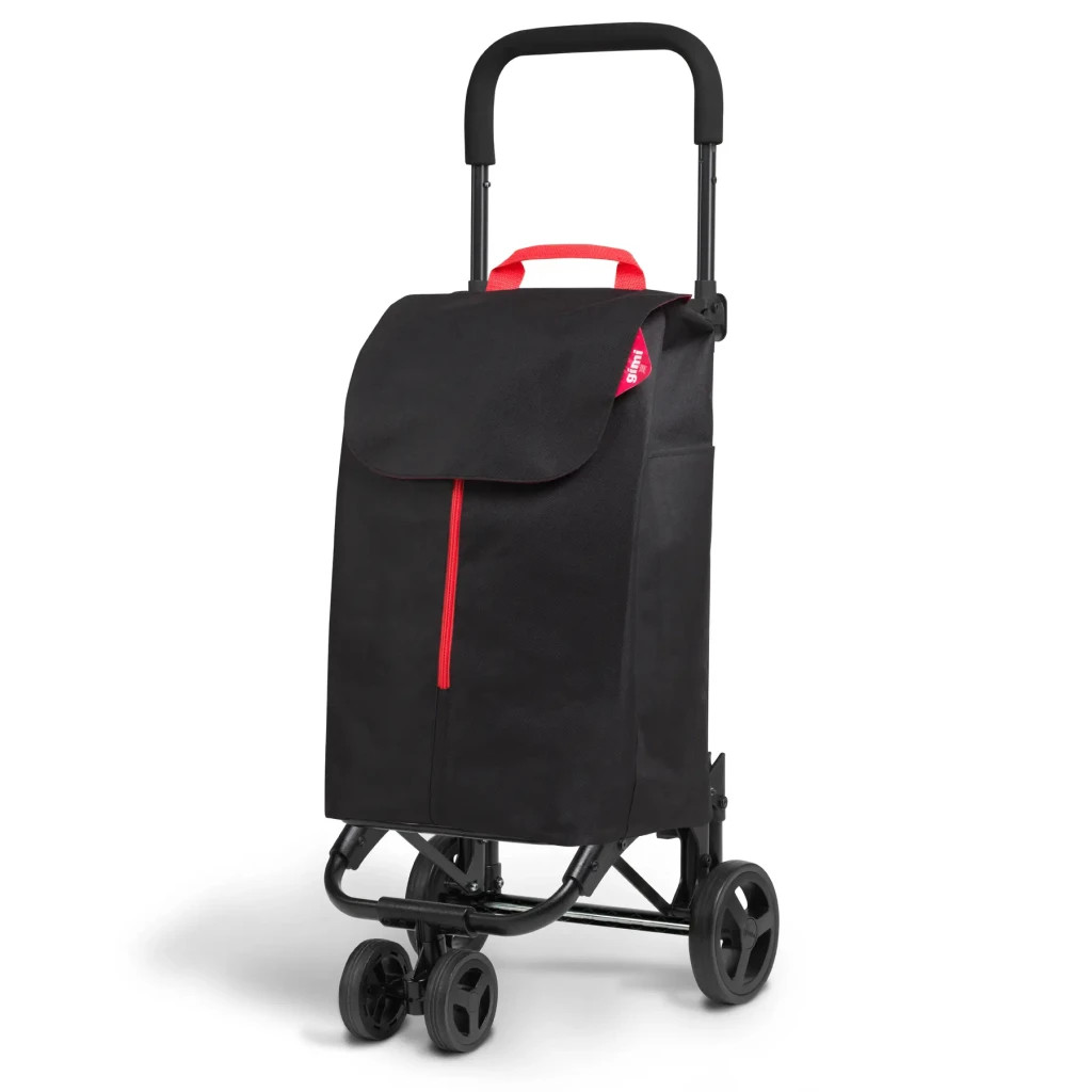 Сумка-візок Gimi Twin 56 л Black (929456) - зображення 1