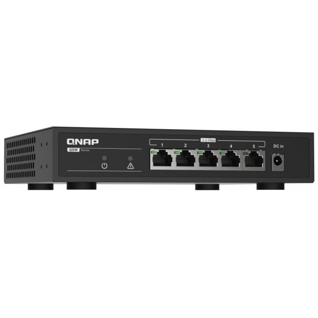 Комутатор мережевий QNap QSW-1105-5T - зображення 5