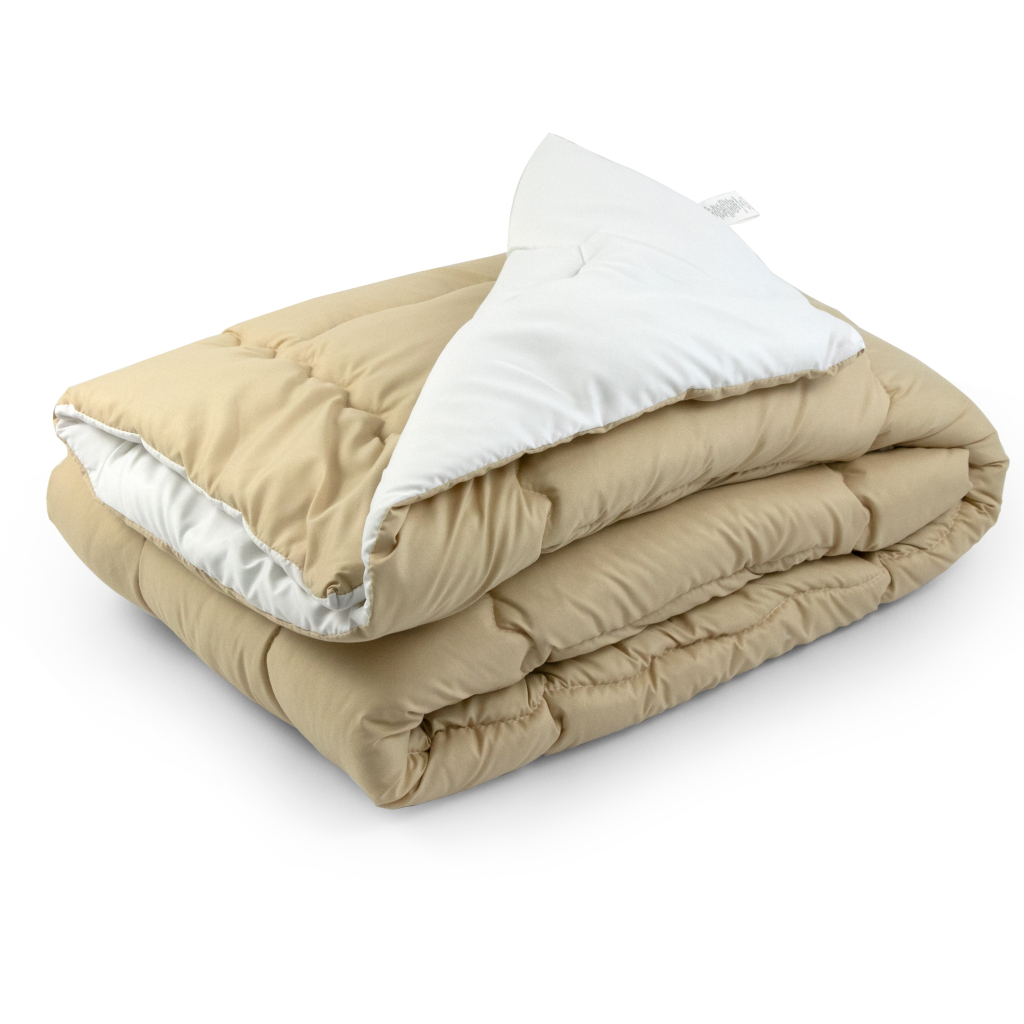 Ковдра Руно набір ковдра 200х220 + 2 подушки 50х70 силіконові Бежевий (К_925.52СЛ300_Бежевий) - зображення 3