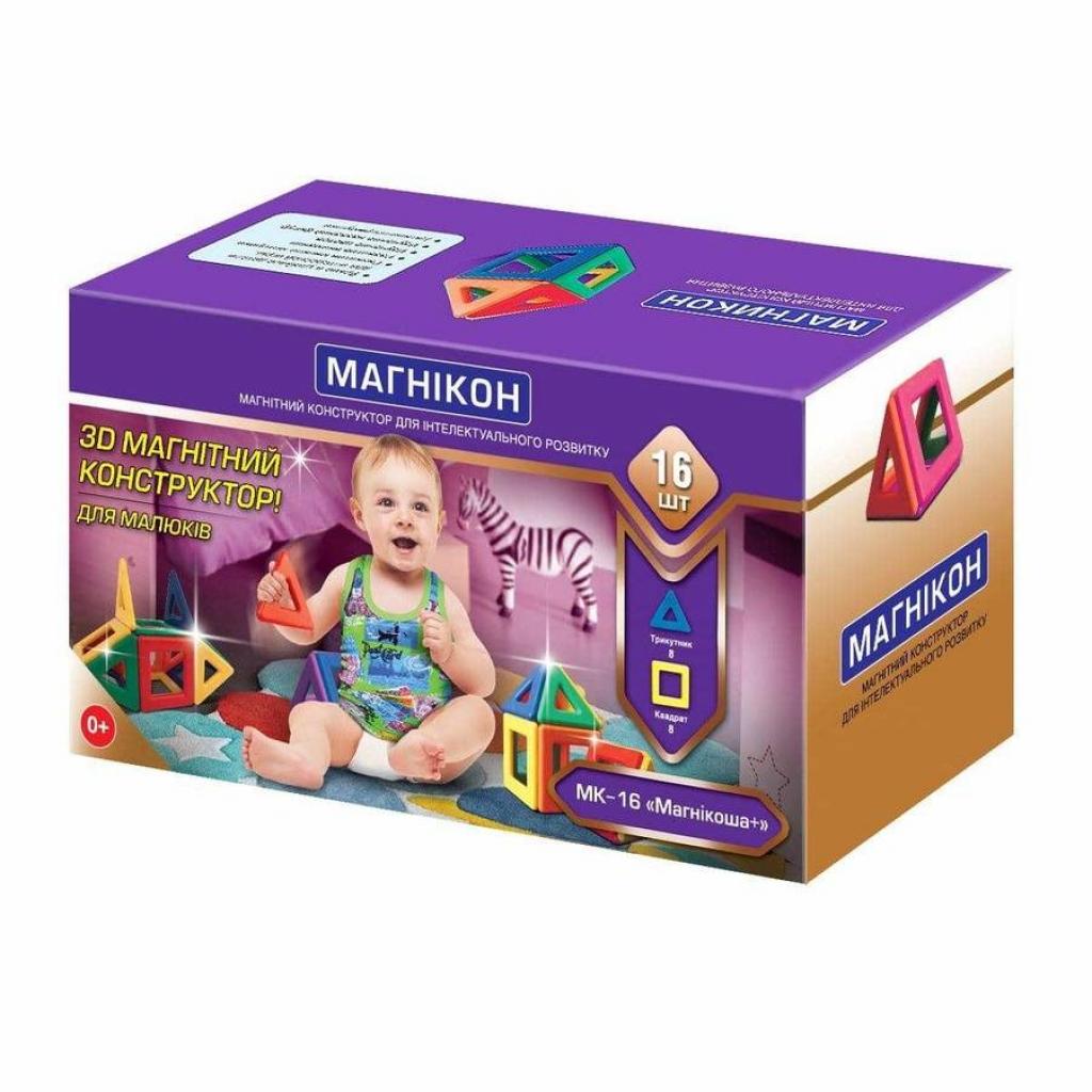 Конструктор Магнікон 16 деталей (МК-16) - зображення 1