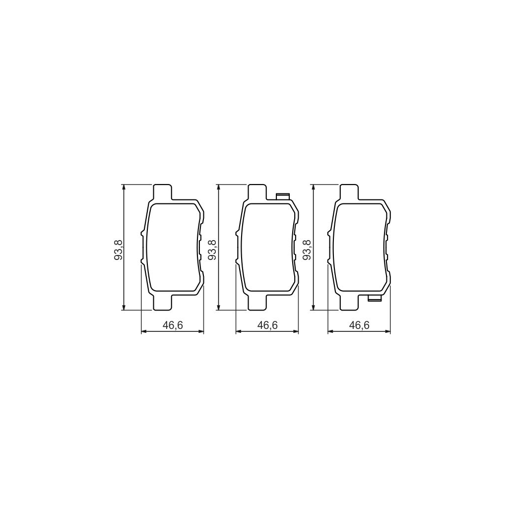 Гальмівні колодки Bosch 0 986 494 338 - изображение 5