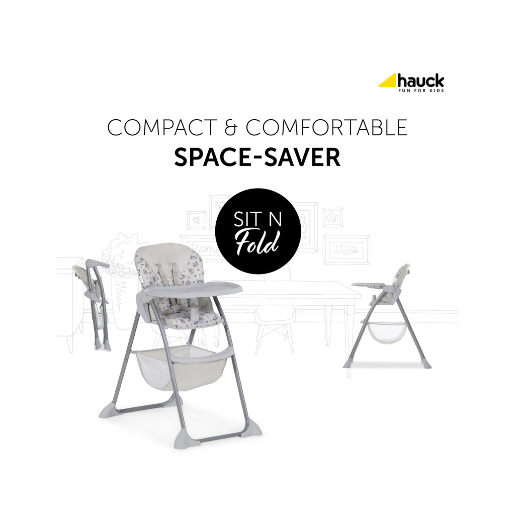 Стілець для годування Hauck Sit N Fold Pooh Cuddles (64105-7) - зображення 8