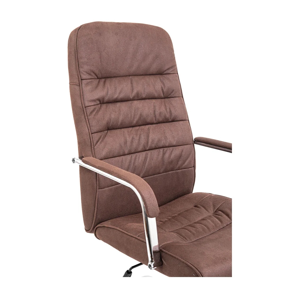 Офісне крісло Richman Ліон Ю Хром П5 M-2 (Anyfix) Мустанг Кофе (R00000050117) - зображення 6