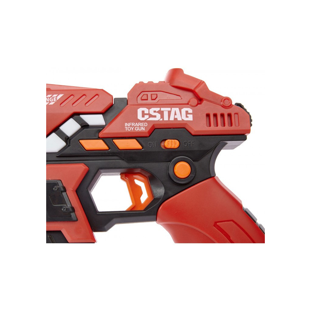 Набір лазерної зброї Canhui Toys Laser Guns CSTAG (2 пістолети + 2 жилети) (BB8913F) - зображення 6