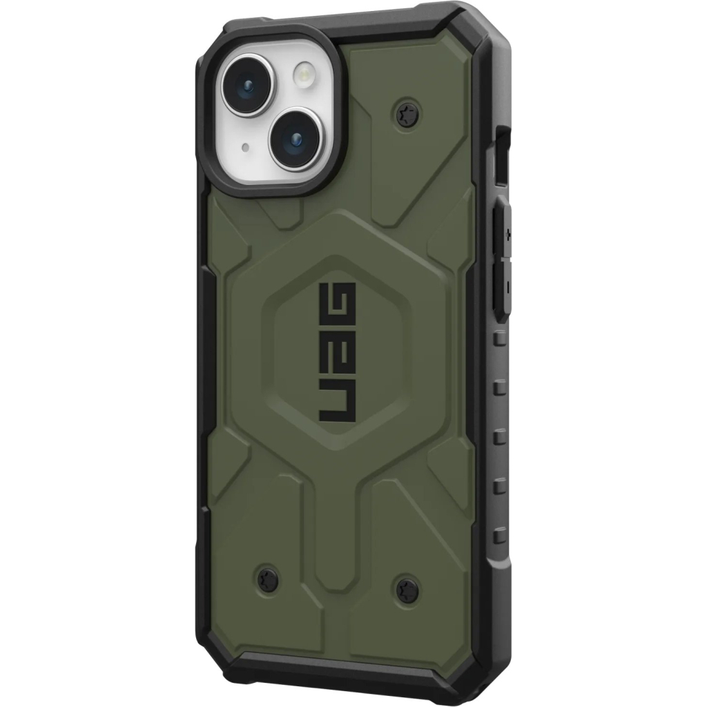 Чохол до мобільного телефона UAG Apple iPhone 15 Plus Pathfinder Magsafe, Olive Drab (114311117272) - зображення 5
