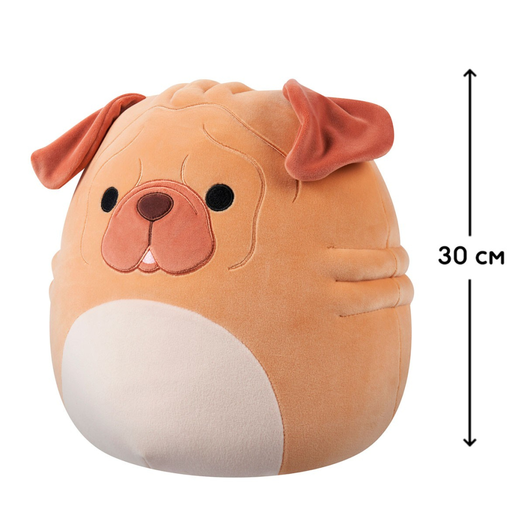 М'яка іграшка Squishmallows Шарпей Мортон 30 см (SQCR05501) - зображення 2