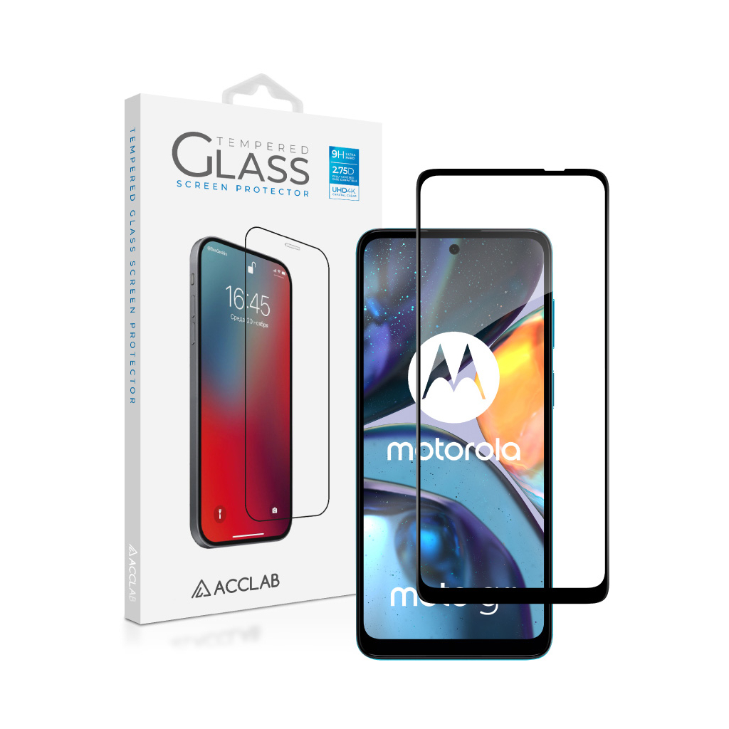 Скло захисне ACCLAB Full Glue MOTO G22 (1283126542206) - зображення 7