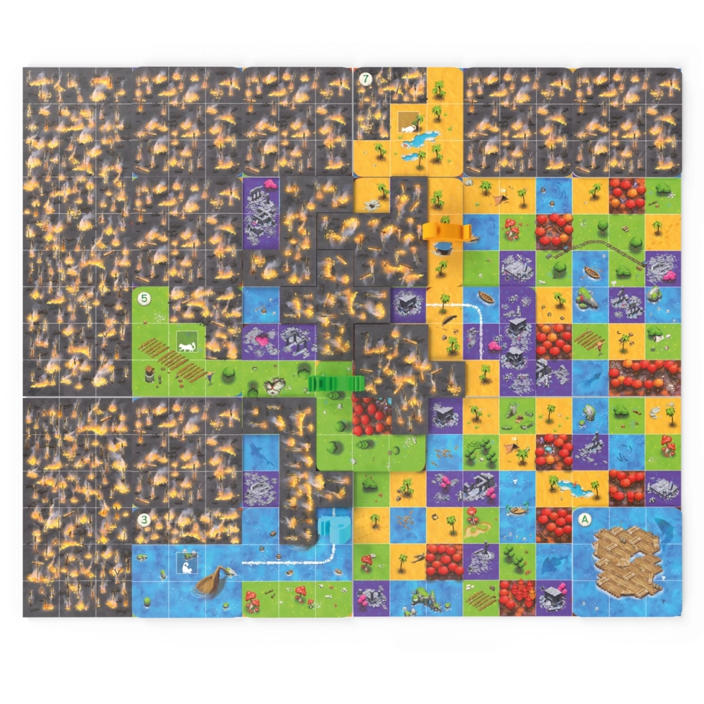 Настільна гра Geekach Games Рятуй котів (Race to the Raft) (укр.) (GKCH208rt) - изображение 3