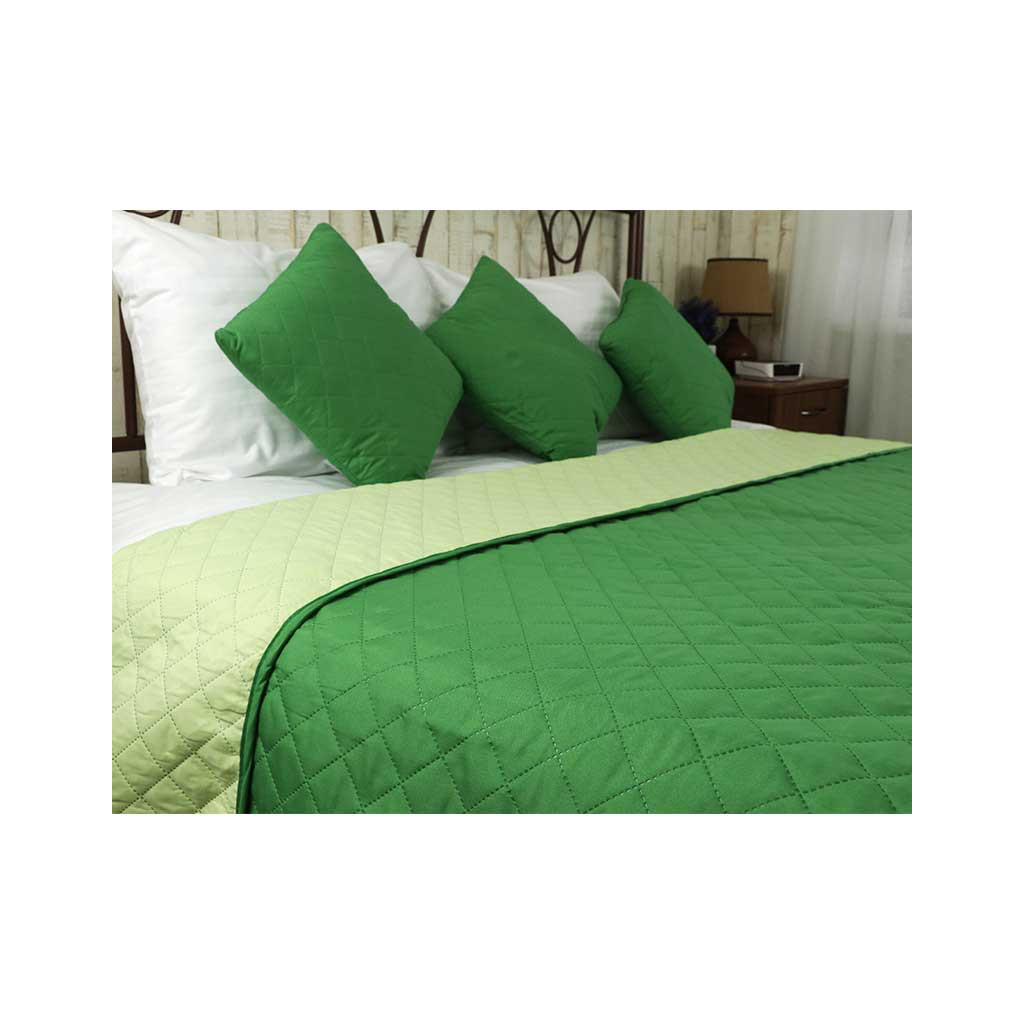 Покривало Руно двостороннє Grass Ромб зелене 212х240 см (329.52У_Grass ромб) - зображення 2