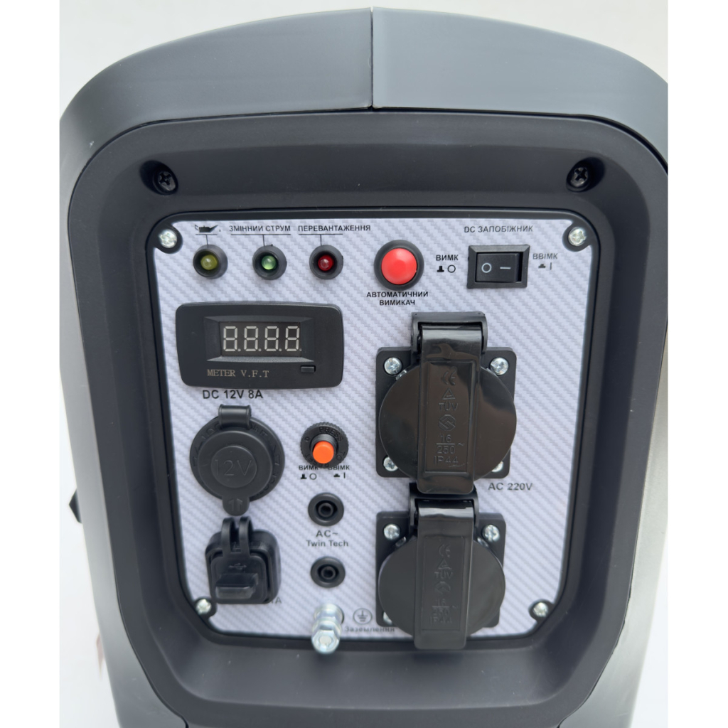 Генератор Forte інверторний FG4050i 3kW, стартер ручний, 6л. (148250) - зображення 9