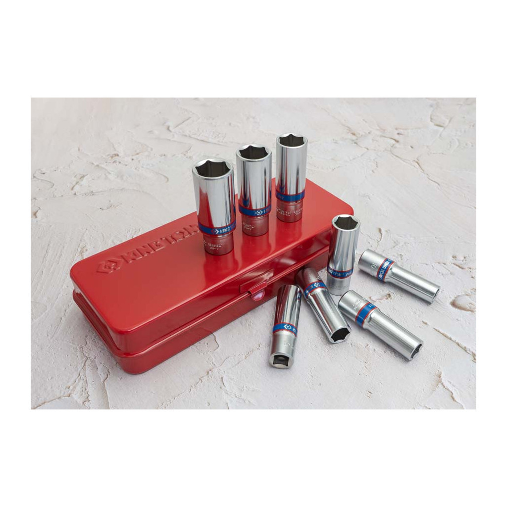 Набір головок KING TONY 3/8" 8 шт. (3508MR) - зображення 4