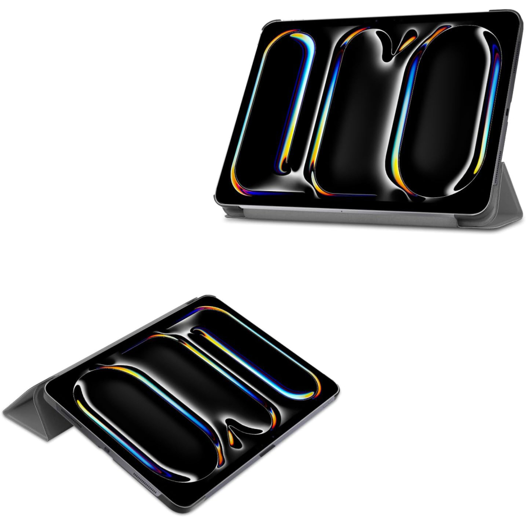 Чохол до планшета BeCover Smart Case Apple iPad Pro 11" M4 2024 Grey (711625) - зображення 8