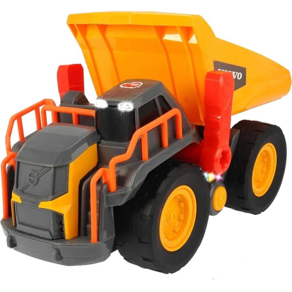 Спецтехніка Dickie Toys Самоскид Вольво зі звук. та світл. ефектами, довжина 30 см (3725004) - зображення 1