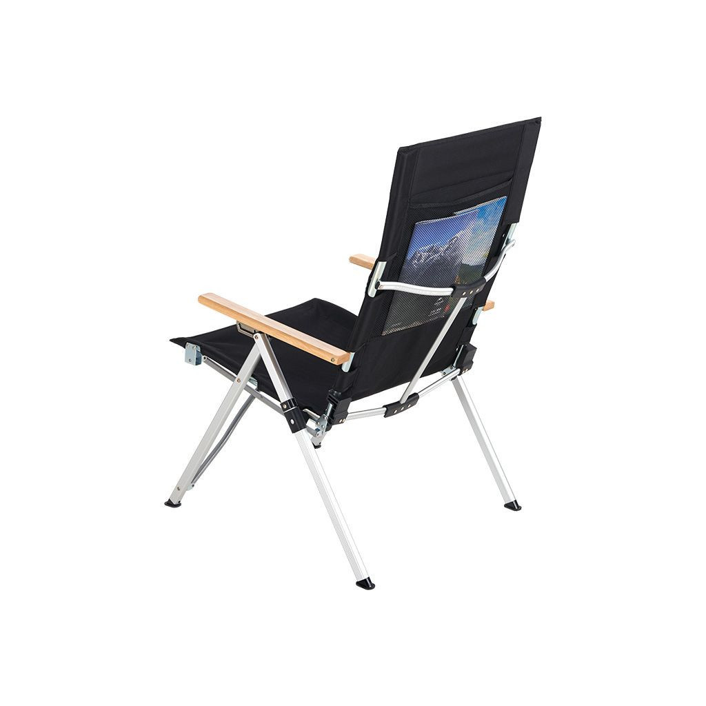 Крісло складане Naturehike NH17T003-Y алюміній чорний (6927595724934) - зображення 2