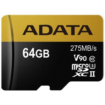 Карта пам'яті ADATA 64GB microSD class 10 UHS-II U3 (AUSDX64GUII3CL10-CA1) - зображення 2