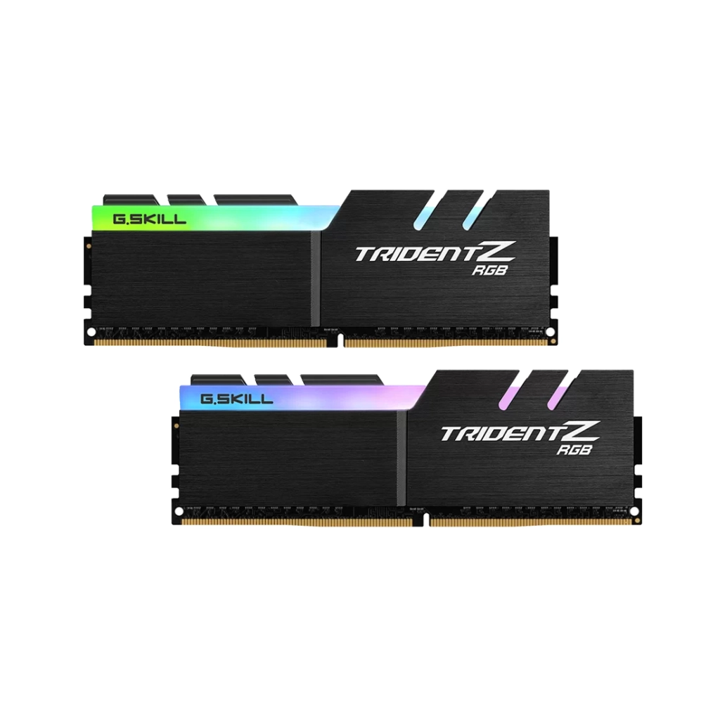 Модуль пам'яті для комп'ютера DDR4 32GB (2x16GB) 4800 MHz Trident Z RGB G.Skill (F4-4800C20D-32GTZR) - зображення 1