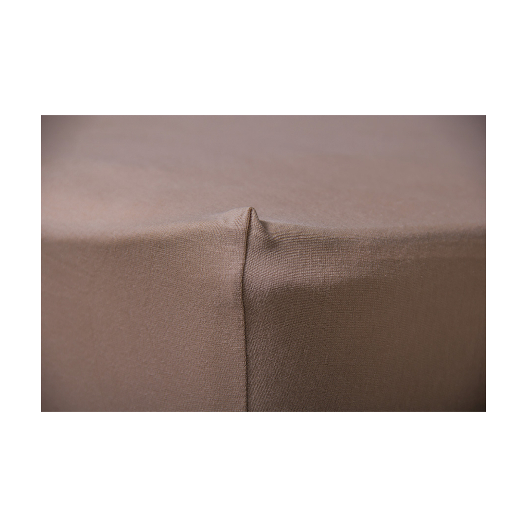 Простирадло Billerbeck трикотажне на резинці коричневе 100х200 см (1671-Е42) - зображення 3