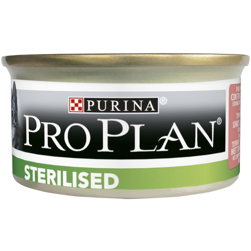 Вологий корм для кішок Purina Pro Plan Sterilised З тунцем та лососем 85 г (8445290173287) - зображення 3