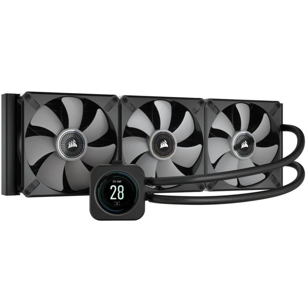 Система рідинного охолодження Corsair iCUE H170i Elite LCD Display (CW-9060063-WW) - зображення 2