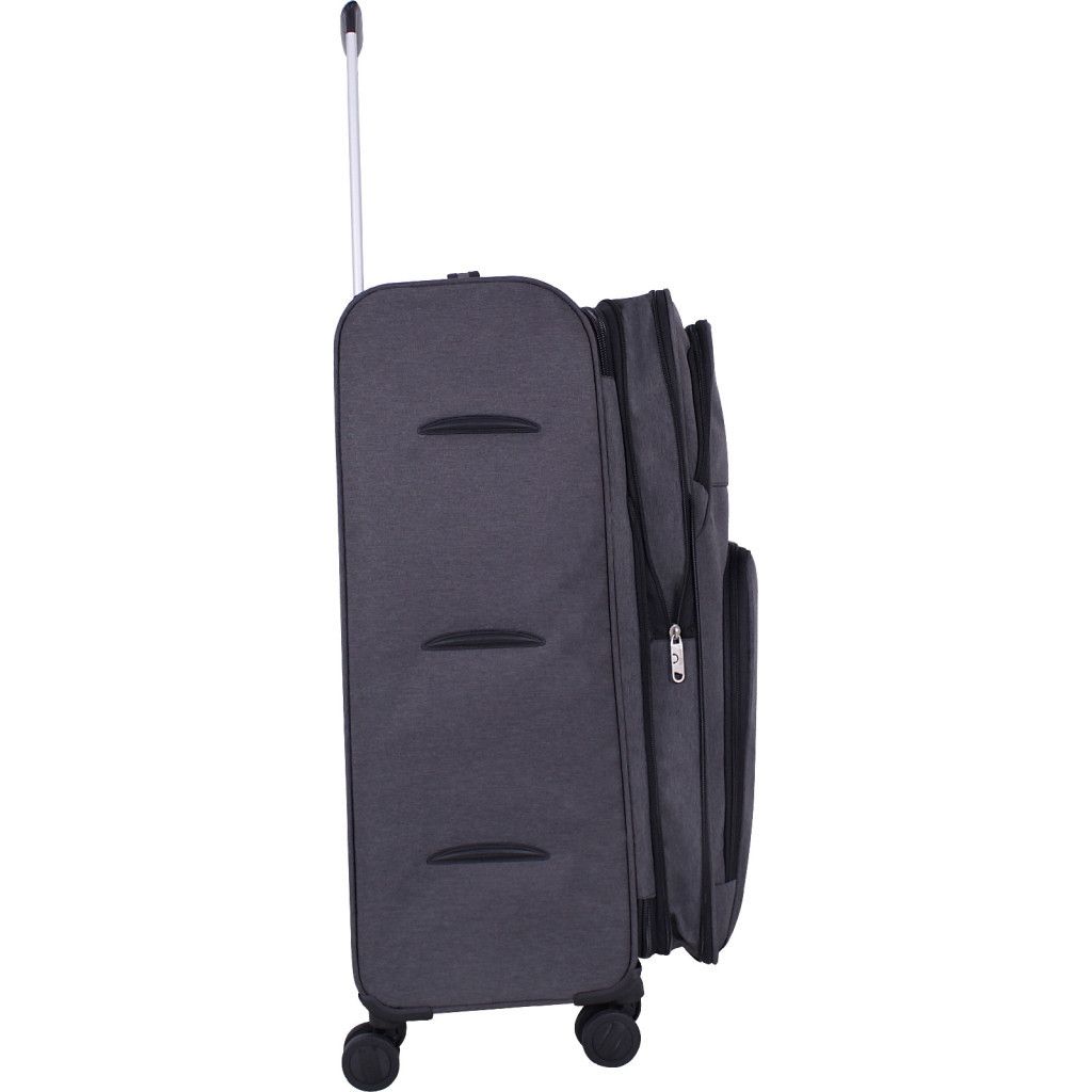 Валіза Bagland Валенсія велика 83 л. антрацит (003796927) (972915828) - зображення 4