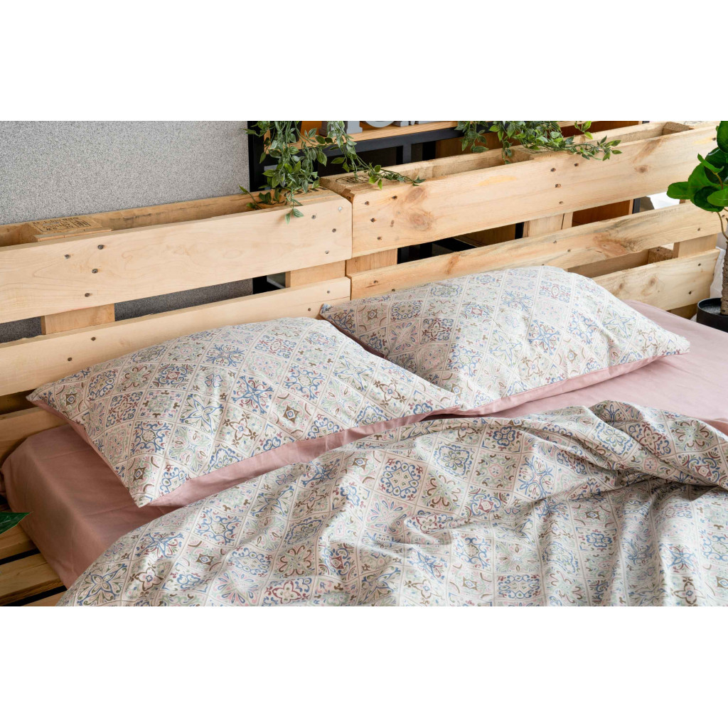 Постільна білизна Ardesto Gloria сатин рожевий євро 200х220 (ART2022LP) - зображення 6