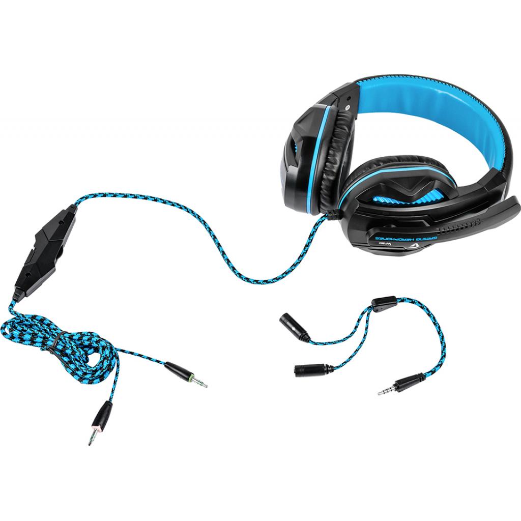 Навушники Gemix W-360 black-blue - зображення 4