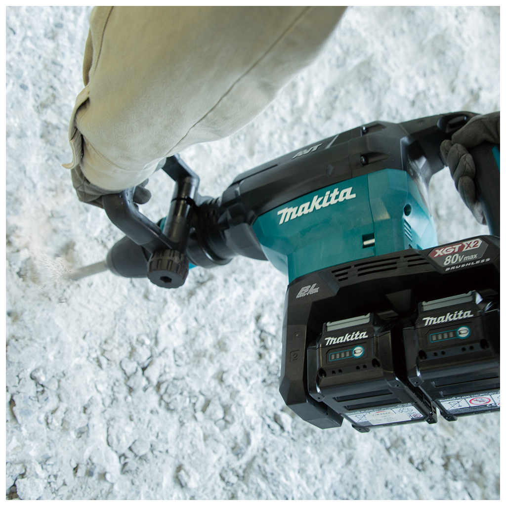 Відбійний молоток Makita HM002GZ03 XGT 40В+40В (без АКБ та ЗП) (HM002GZ03) - изображение 2