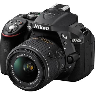 Цифровий фотоапарат Nikon D5300 AF-P 18-55 VR + AF-P 70-300VR Kit (VBA370K015) - зображення 7
